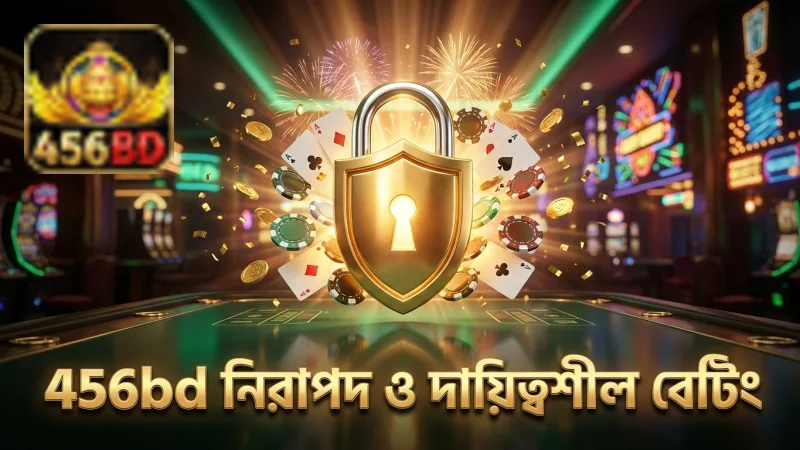 456bd প্ল্যাটফর্মে দায়িত্বশীল ও নিরাপদ বেটিং নিয়মাবলী