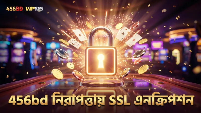 456bd ক্যাসিনোর নিরাপত্তায় SSL এনক্রিপশন এবং দায়বদ্ধ নীতি নিশ্চিত করে থাকুন