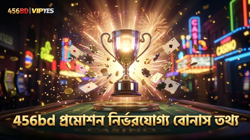 456bd প্রমোশনের বোনাস স্পষ্ট ও নির্ভরযোগ্য তথ্য প্রদান করে