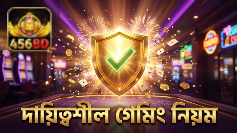 দায়িত্বশীল গেমিং নিয়ম মেনে ঝুঁকি কমানো গুরুত্বপূর্ণ।