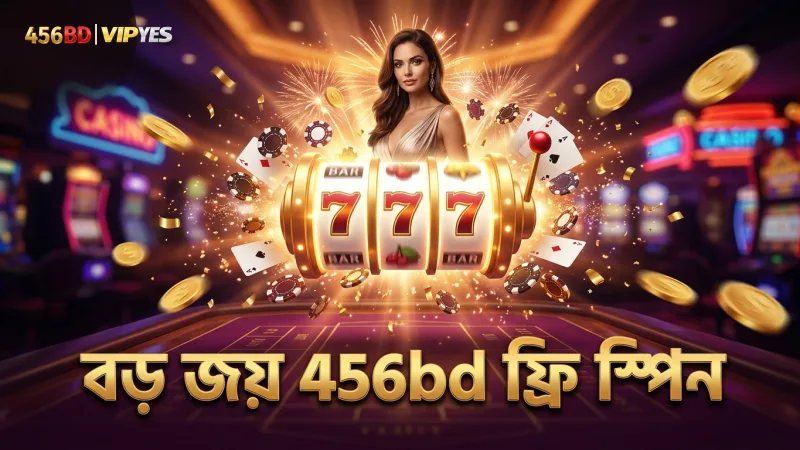 ফ্রি স্পিন ও ওয়াইল্ড মাল্টিপ্লায়ার দিয়ে 456bd-তে বড় জয় অর্জন।