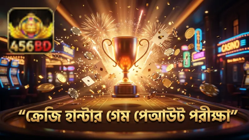 ক্রেজি হান্টার গেমের পেআউট হার সরাসরি পরীক্ষা করা হয়েছে