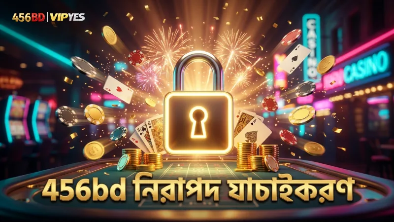456bd তে সঠিক যাচাইকরণ ও এনক্রিপশন অ্যাকাউন্ট নিরাপত্তা নিশ্চিত করে