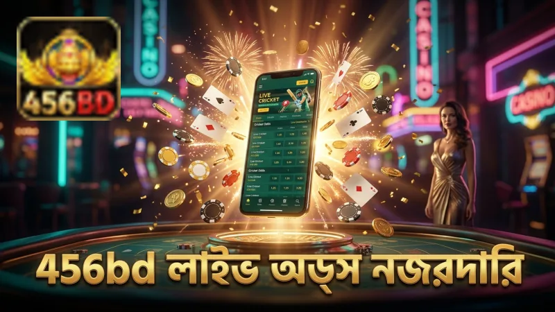 456bd ব্র্যান্ড লাইভ অডস ও ক্যাশআউট স্পিড মনিটর করে