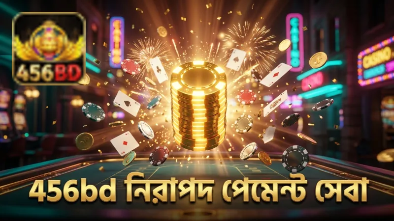 456bd নিরাপদ পেমেন্ট এবং দ্রুত উইথড্রয়াল নিশ্চিত করে রাখে