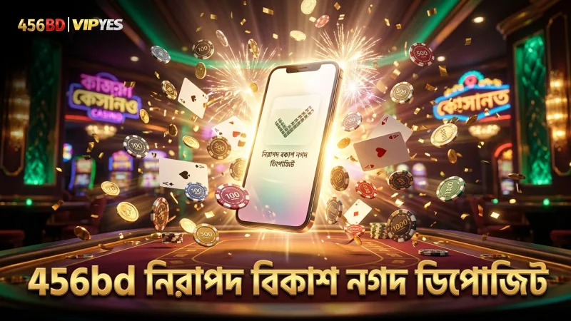 456bd ডিপোজিটে বিকাশ ও নগদ ব্যবহারের নিরাপদ পদ্ধতি।