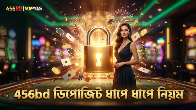 456bd ডিপোজিট করার জন্য ধাপে ধাপে সঠিক নির্দেশনা।