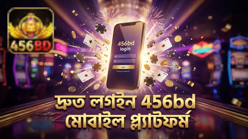 456bd মোবাইলে ফরচুন জেমস ২ দ্রুত লগইন সহজ করে।