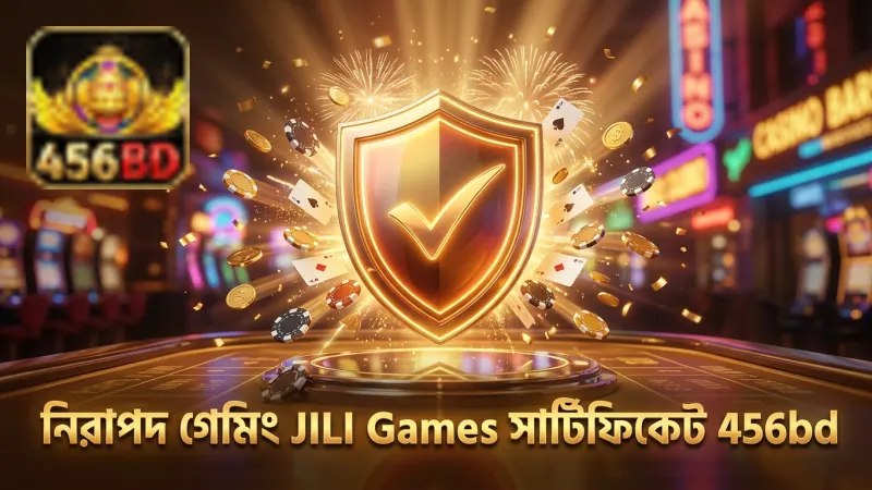 ফরচুন জেমস ২ এর নিরাপদ খেলার জন্য JILI Games সার্টিফিকেট।
