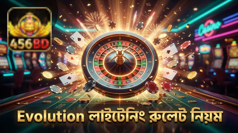 লাইটেনিং রুলেটের Evolution গেম বৈশিষ্ট্য ও নিয়মাবলি শেখা প্রয়োজন।