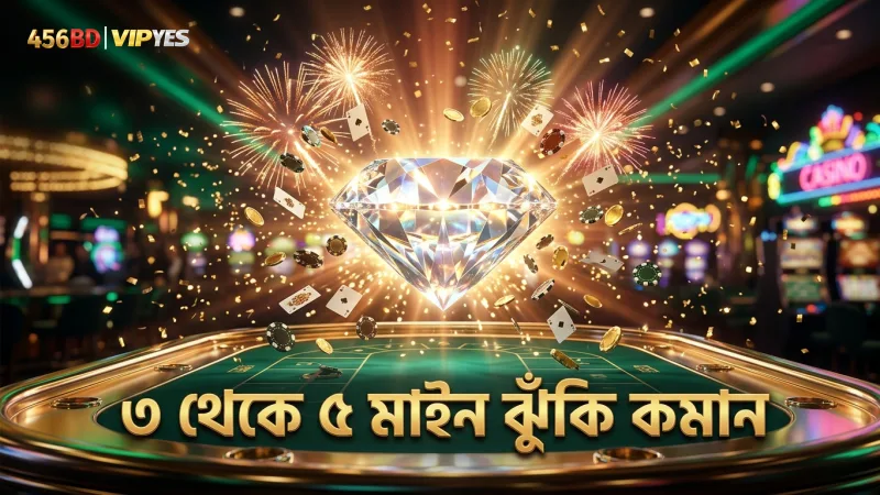 ৩ থেকে ৫ মাইন নির্বাচন করে ঝুঁকি কমান, খেলায় সাবধান থাকুন