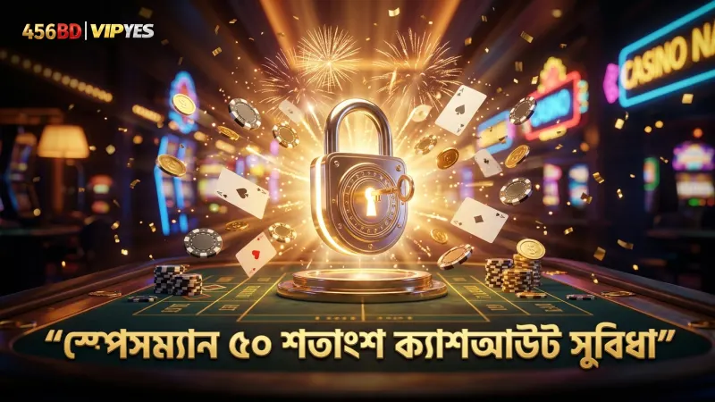 স্পেসম্যানের ৫০% ক্যাশআউট সুবিধা ঝুঁকি কমায়